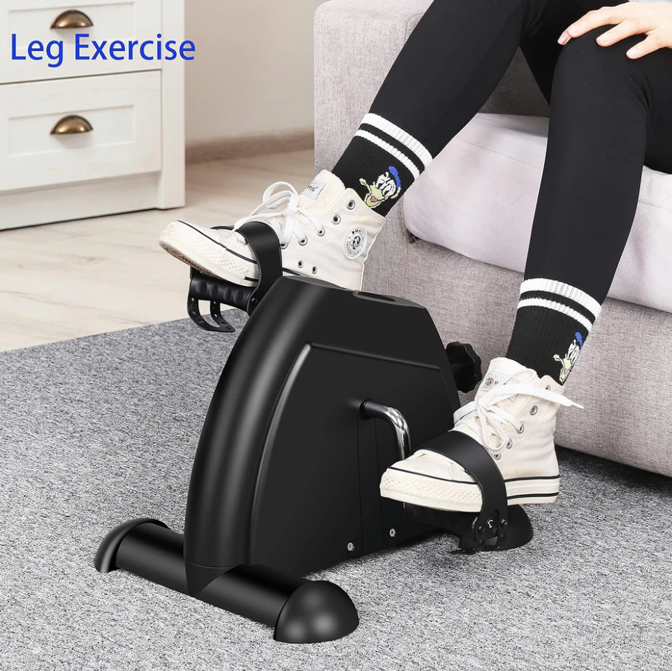 Portable Pedal Mini Exercise Bike for Cycling Exercise with Low - Med Resistance