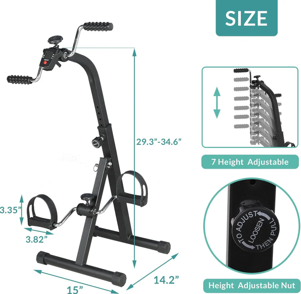 Pedal Exercise No Seat Bike for Fitness and Rehabilitation